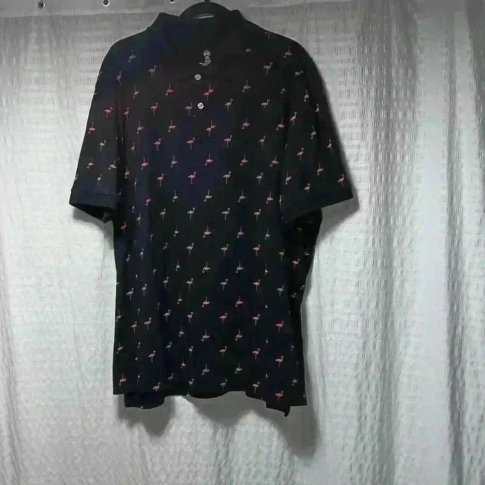 HB  Short Sleeve Polo. Men's Size 2XL